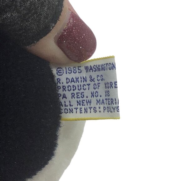 Vtg 1985 R. Dakin & Co Bloom County Opus The Penguin Plush Stuffed Animal Toy 9” - Picture 3 of 7
